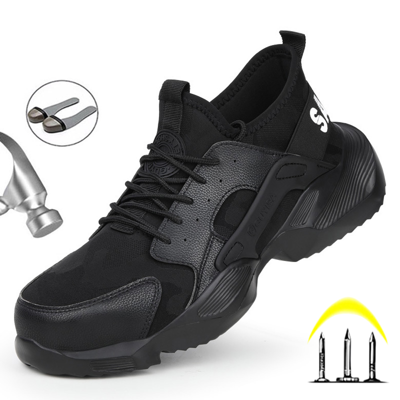 Mens Durable Work Safety Boots Steel Toe Punctureproof Outdoor Sneakers Indestructible Ryder Series - 4