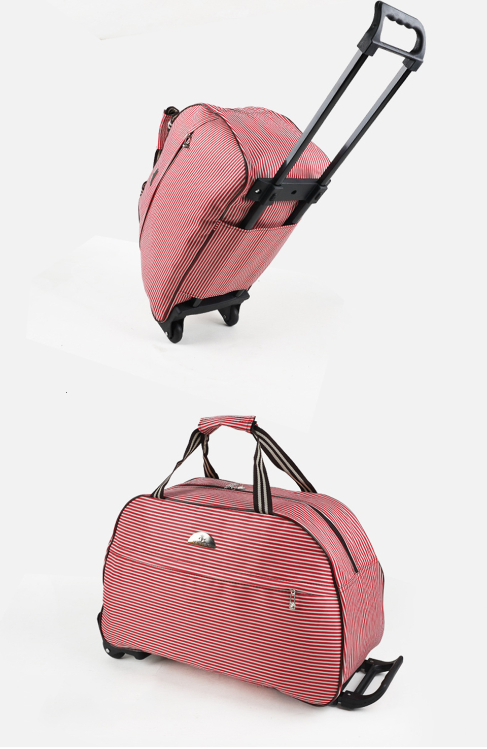 Julys Song Rolling Carryon Luggage Bag Durable Travel Duffle Suitcase For Men Women With Wheels - 23