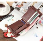 Small Wallets Men Short Men's Wallet Genuine Leather Guarantee Purse For Male Coin Cartera Hombre - 5