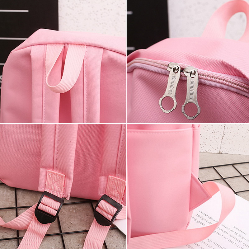 Shujin Antitheft Large School Backpack For Teenage Girls With Usb Lock High Ribbons Womens Book Bag - 38