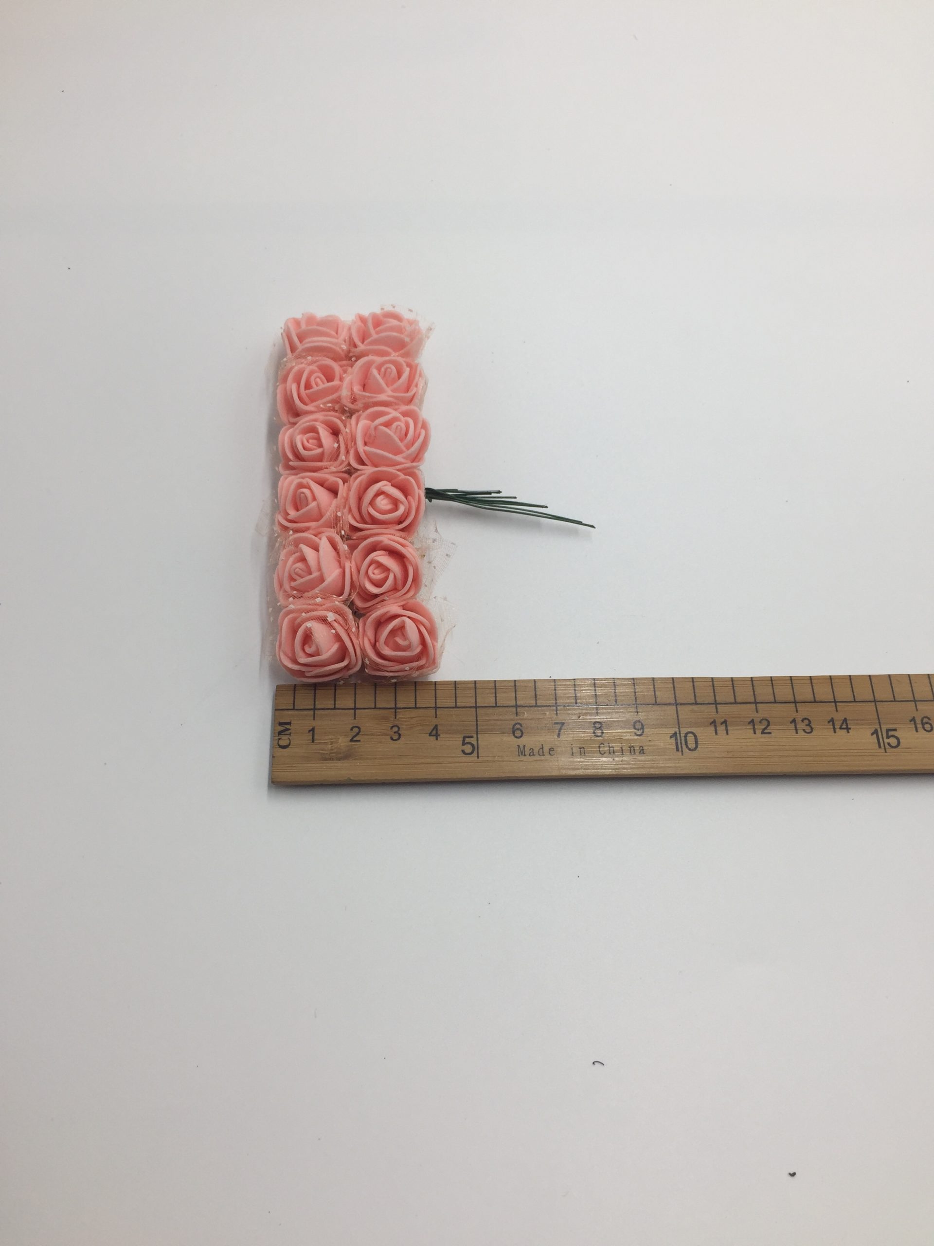 144pcs 2cm Multicolor Foam Rose Artificial Flower Decoration Fake Home Mini Pe Head Diy Bear - 4