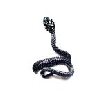 Ring For Men Girls Women Adjustable Gold Silver Black Snake Ferocious Animal Retro Punk Exaggerated Egyptian - 4