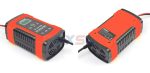 Foxsur 12v Automatic Smart Battery Charger Car & Motorcycle 12ah 36ah 45ah 60ah 100ah Pulse Repair Lcd Display - 2