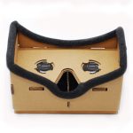 Jinserta Google Cardboard Vr Diy Virtual Reality 3d Glasses Magnet Controller For Iphone Samsung - 2