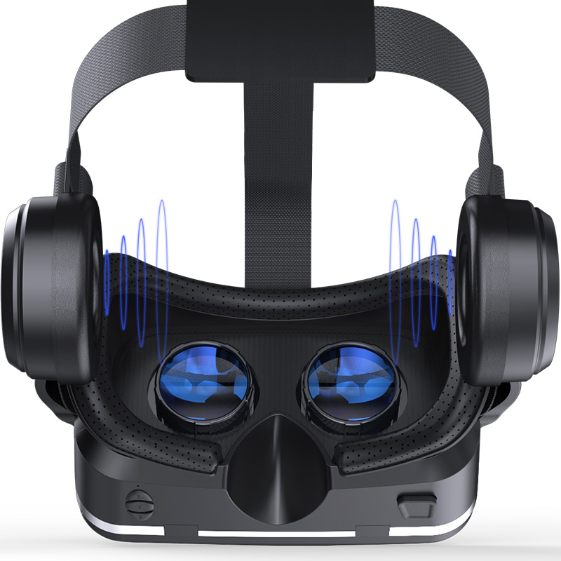 Vr Shinecon 60 Virtual Reality Headset 3d Glasses For Smartphone Full Package Controller - 5