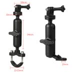 Motorcycle Bike Camera Holder Handlebar Mirror Mount Bracket 1 4 Metal Stand For Gopro Hero8 7 6 5 3 & Action Cameras Accessory - 5