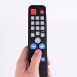 2 Devices Universal Remote Control With Learn Function Copy Ir Code For Tv Vcr Stb Dvd Dvb Easy Old People - 2