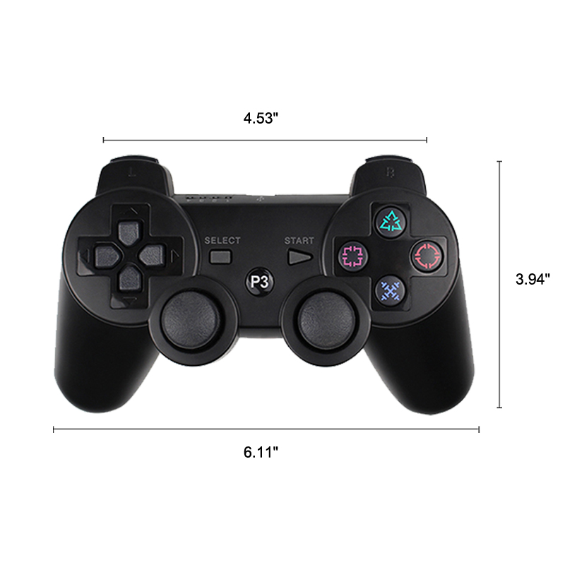 Wireless Bluetooth Game Controller For Sony Playstation 3 Ps3 Pc Console Joystick Gamepad - 8