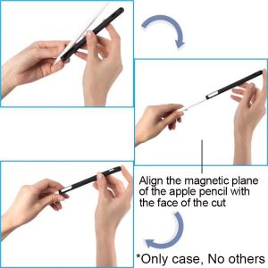 For Apple Pencil 2 Case Soft Silicone Holder Stylus Pen Cover Compatible Ipad Tablet Touch Protective - 2
