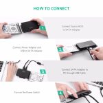 Ugreen Sata To Usb Ide Adapter 3 0 2 Cable For 5 Hard Disk Drive Hdd Ssd Converter - 5