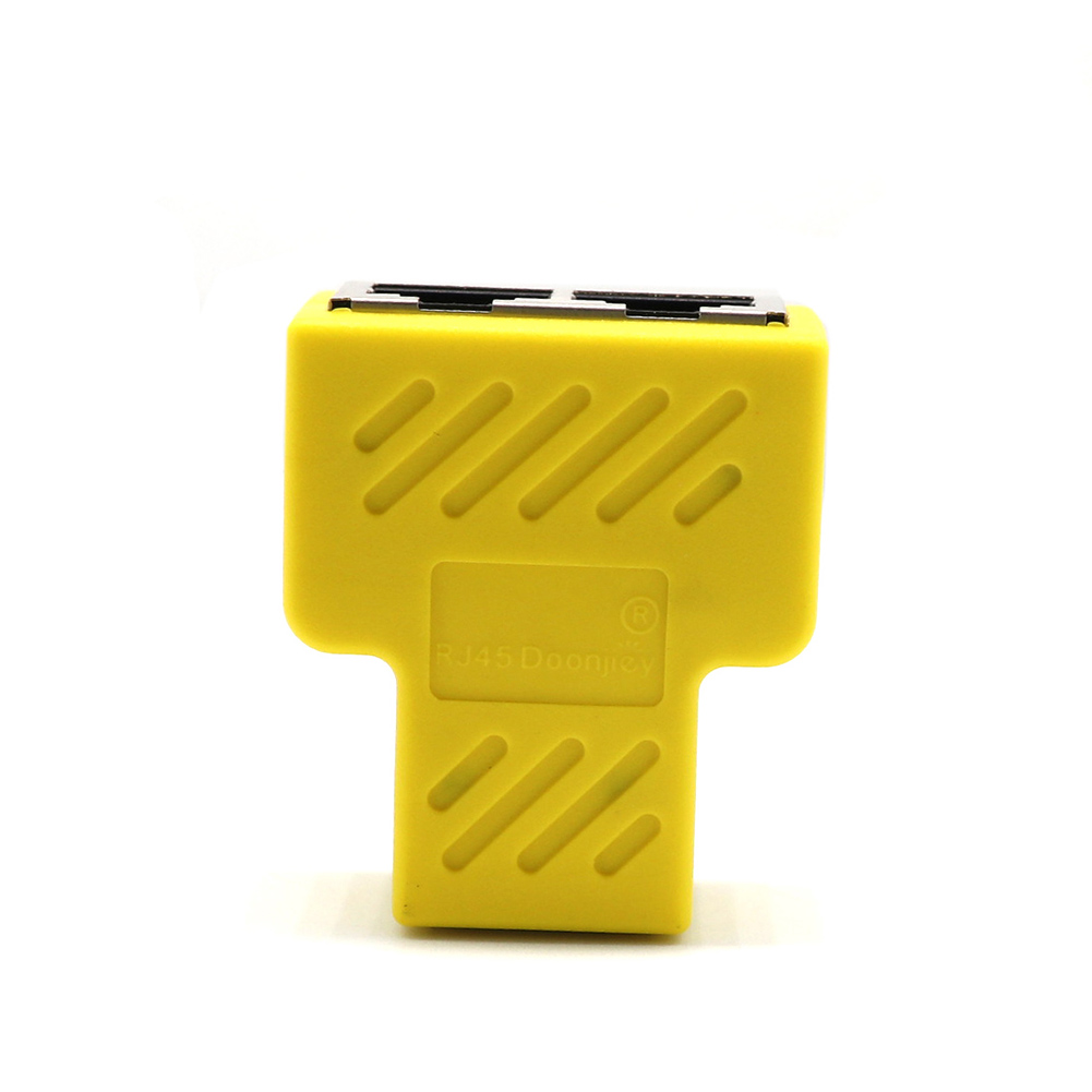 Highspeed 2way Ethernet Cable Adapter Lan Network Splitter Extender Internet Connection Input Output Adapter For Enhanced Connectivity - 19