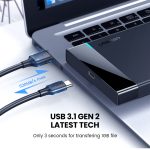 Ugreen Hdd Case 2 5 Sata To Usb 3 0 Adapter Hard Drive Enclosure For Ssd Disk Type C 1 Hd External - 2