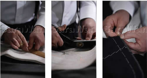 Tailored Light Navy Blue Mens Wedding Tuxedo Suit Custom Made Includes Pants Ideal For Special Occasions - 22