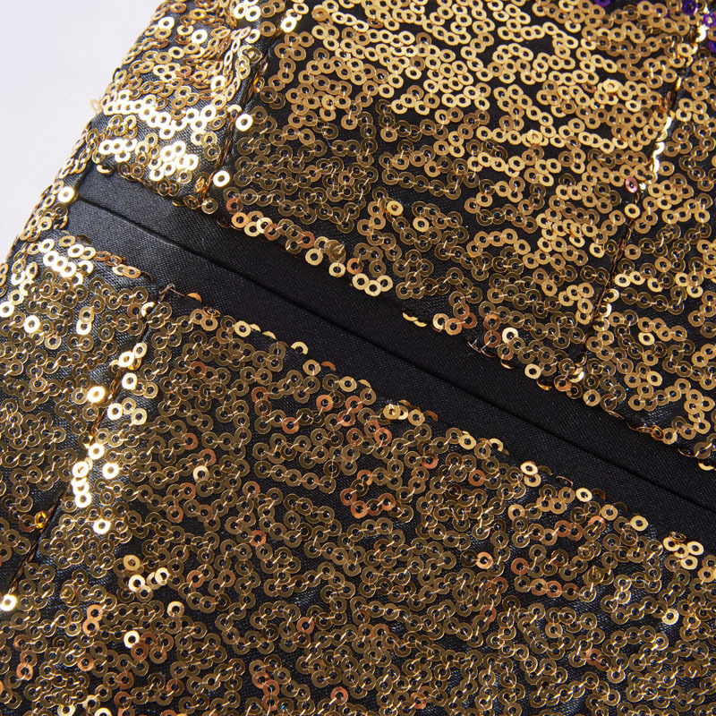 Pyjtrl Mens Sequin Blazer Stylish Gradual Change Gold To Green For Weddings Parties Nightclubs Singers - 47