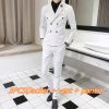 3 Pcs White