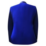 Three Pieces Set Suits Men's Singers Stage Show Sequins Embroidered Flower Red Blue Pink Wedding Suit Costume Homme - 2