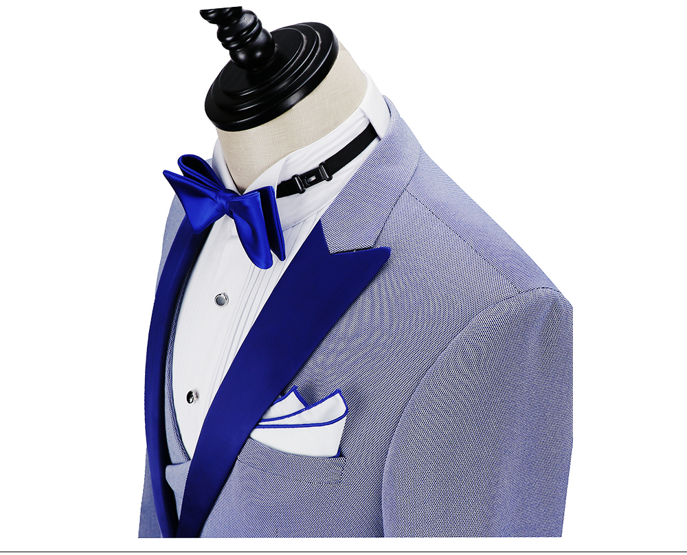 Daro Mens Wedding Tuxedo Suit Latest Coat Pant Design Blue Pink Groom Prom Dress Dr8191 - 9