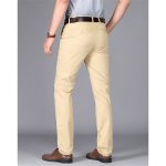 Men's Pants Suit Men Dress Business Trousers Office Casual Social Classic - 6