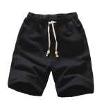Summer Cotton Linen Shorts Loose Men's Casual Drawstring Waist Slim Fit Beach Men Plus Size 4xl 5xl - 2