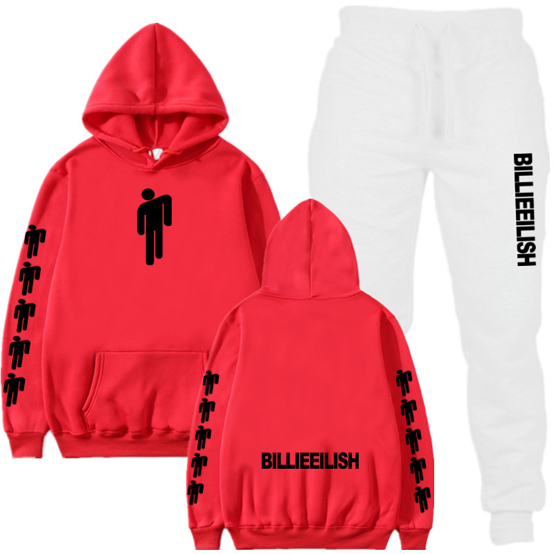 Mens Camouflage Print 2pc Tracksuit Casual Hooded Sweatshirt Jogger Pants Sportswear Jacket Set - 4