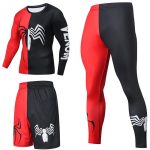 Superhero Compression Tracksuits Men's Sport Suit Quick Dry Running Sets Clothes Sports Joggers Training Gym Fitness Man Set - 5