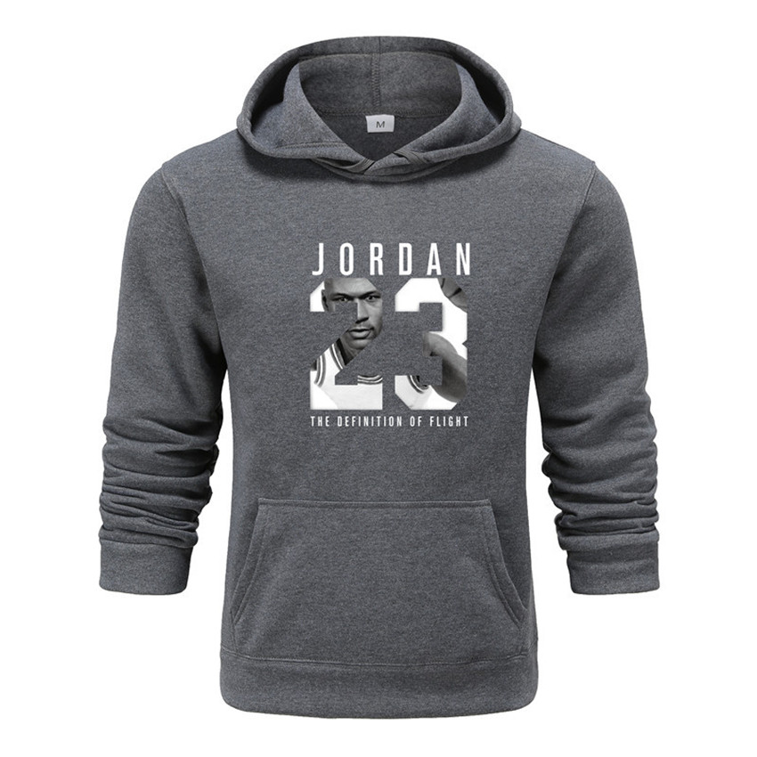 Mens Jordan 23 Fleece Hoodie Sweat Pants Tracksuit Set 3xl Pullover Sweatshirt Jogging Suit For Sporting Activities - 26