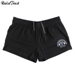 Men's Gyms Shorts With Fitness Bodybuilding Clothing Men Athlete Weight Lifting Workout Cotton - 2