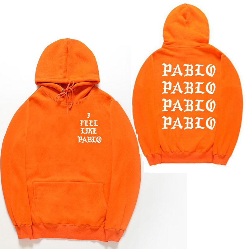 Kanye West I Feel Like Pablo Mens Hip Hop Streetwear Sweatshirt Stylish Urban Hoodie For Men - 2