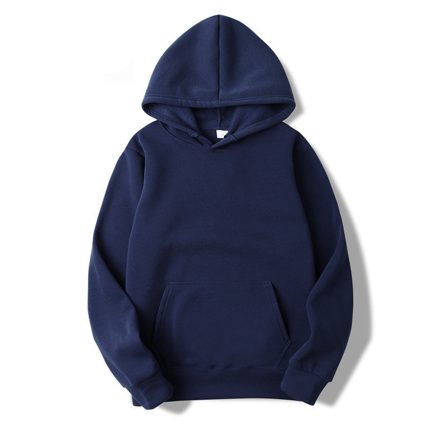Autumn Mens Hoodie Solid Color Hip Hop Streetwear Pullover Sweatshirt By Fgkks - 5