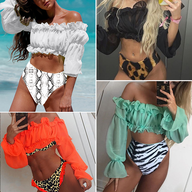 Luxurious Womens Rhinestone Encrusted Bikini Set Crystal Diamond Metal Chain Swimwear For Stylish Female Swimmers - 4