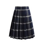 Women Summer High Waist Pleated Plaid Skirt Female Anime Short Skirts Spodnica Saia Jupe Femme - 6