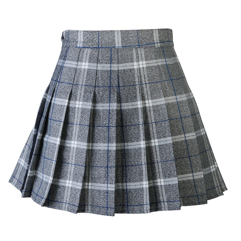 Cute Womens Japanese Harajuku Style Mini Pleat Skirt Ladies Preppy Plaid School Uniform Skirts - 24