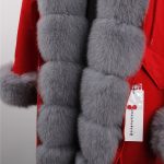 Mao Kong Camouflage Winter Jacket Women Outwear Thick Parkas Natural Real Fox Fur Collar Coat - 3