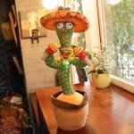 Cactus Plush Toy Electric Singing Dancing And Twisting Luminous Recording Learning To Speak Talking Karl - Tanzender Kaktus Mexikanisch - 2