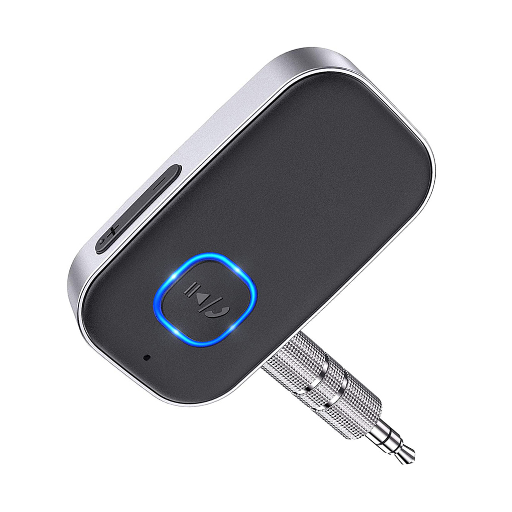 J22 Portable Bluetooth 50 Receiver Wireless Car Adapter Aux 35mm Builtin Microphone Audio Enhancement - 9