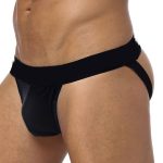 Brand Men Mesh Jockstrap Underwear G-strings & Thongs Sexy Gay Penis Pouch Bikini Buttocks Hollow Thong