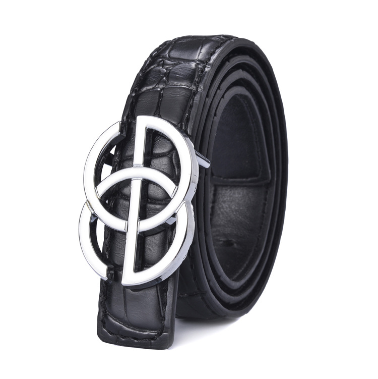 Fashion Pu Leather Designer Belt For Children Boys Girls Luxury Adjustable Pant Belts - 25