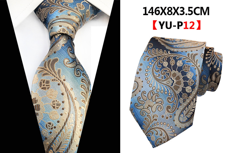 Elegant Mens Business Necktie 8cm Suit Tie For Weddings Casual Events In Navy Black Red Pink Silver Blue - 53