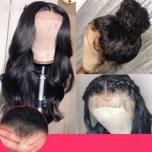 Lolly Body Wave Wig 13x4 Malaysian Hd Transparent Lace Front Human Hair Wigs Pre Plucked Remy For Black Women - 2