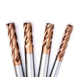 Bb Cnc Carbide End Mills Tungsten Machine Milling Cutter Tools 2 4 Flute Metal Key Seat Face Router Bit 6 8 12mm Shank Hrc55 65