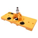 Concealed 35mm Cup Style Hinge Jig Boring Hole Drill Guide & Forstner Bit Wood Cutter Carpenter Woodworking Diy Tools - 2