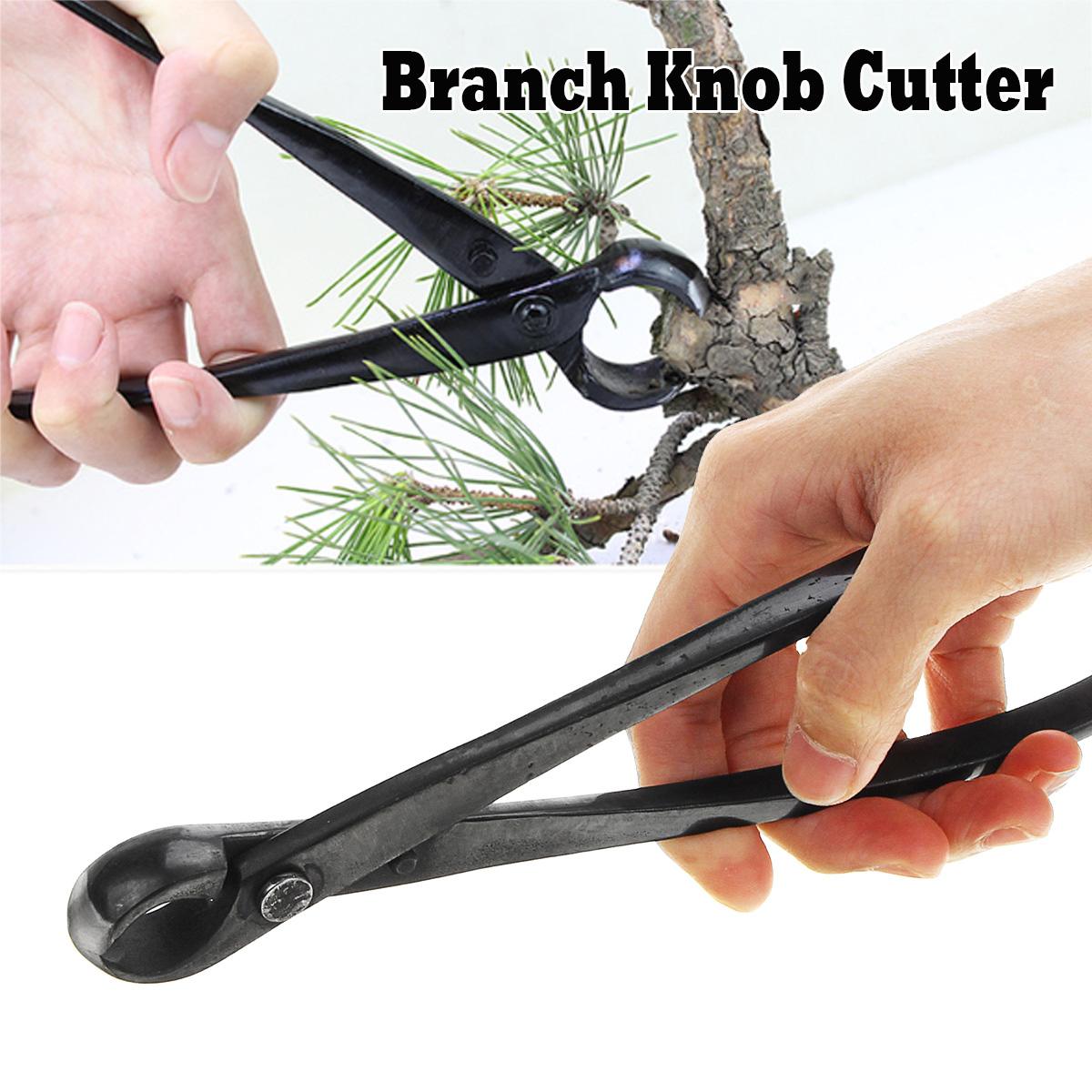 Beginners Carbon Steel Bonsai Tools 210mm Multifunction Round Edge Cutter For Branch And Knob Trimming - 1