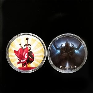 2pcs Lot Diablo 3 Game Card Nfc Coin Tag Of Amiibo Ns Switch Ntag215 Data Include Elite Secret Loot - 2