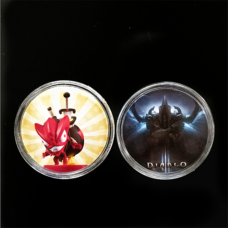 2pack Diablo 3 Nfc Amiibo Game Card Coins Ns Switch Compatible Ntag215 Data Elite Secret Loot Included - 6