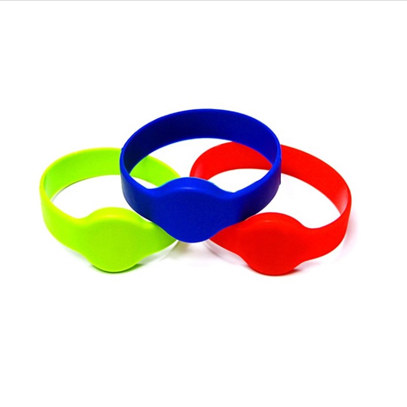 125khz Silicone Bracelets Wristband Tk4100 Rfid Access Control Card Wrist Band Bracelet Tag Color Adjustable Length - 6