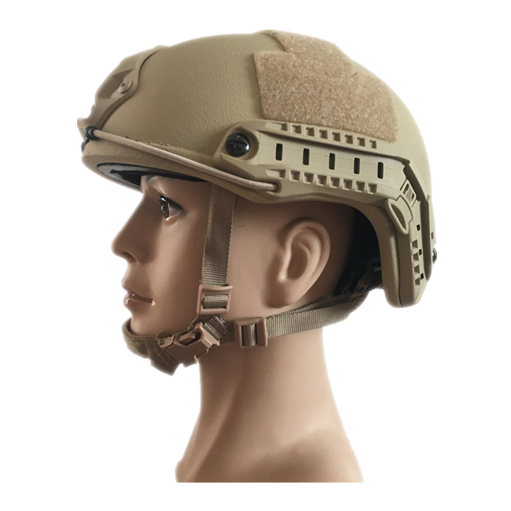 Nij Iiia 3a Bulletproof Tactical Helmet High Cut Ballistic Body Armor With Aramid Core For Safety Protection - 8