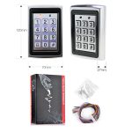 Hot Waterproof Metal Rfid Access Control Keypad With 1000 Users & 10 Key Fobs For Door System - 6