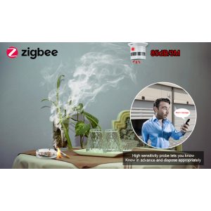 Heiman Zigbee 3 0 Fire Alarm Smoke Detector Smart Home System 2 4ghz High Sensitivity Safety Prevention Sensor - 2