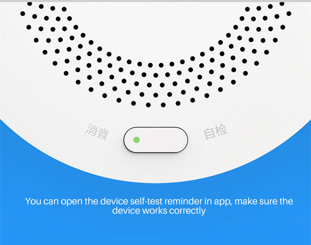 Xiaomis Mijia Honeywell Smoke Sensor Detector Fire Alarm With Photoelectric Technology Remote Control Mihome App Compatible - 8