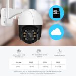 1080p Ptz Wifi Ip Camera Outdoor 4x Digital Zoom Ai Human Detect Wireless H 265 P2p Onvif Audio 2mp Security Cctv - 6